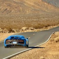 El Valle de la Muerte, la zona de pruebas definitiva para cuatro Bugatti Chiron