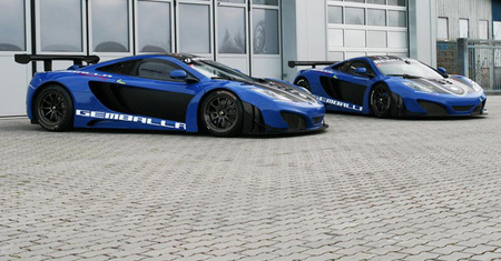 Para Reyes...dos McLaren MP4-12C GT3 de Gemballa Racing
