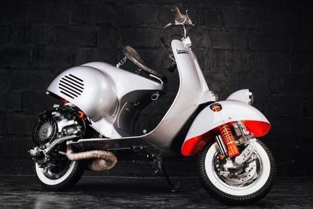 Butcher Garage Vespa Faro Basso