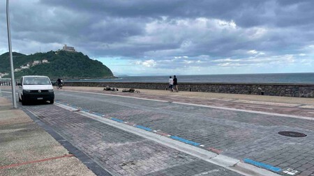 Furgoneta camper en San Sebastián