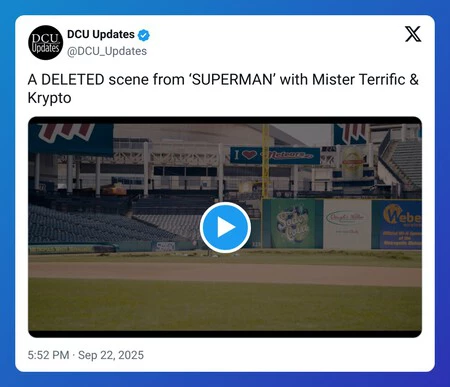 Superman Tweet
