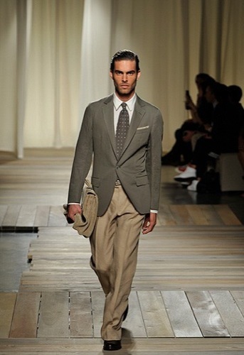 Ermenegildo Zegna, Primavera-Verano 2010 en la Semana de la Moda de Milán