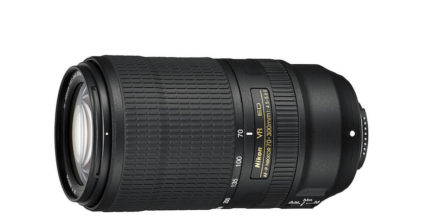 Nikon presenta el teleobjetivo AF-P 70–300mm f4.5-5.6E ED VR con