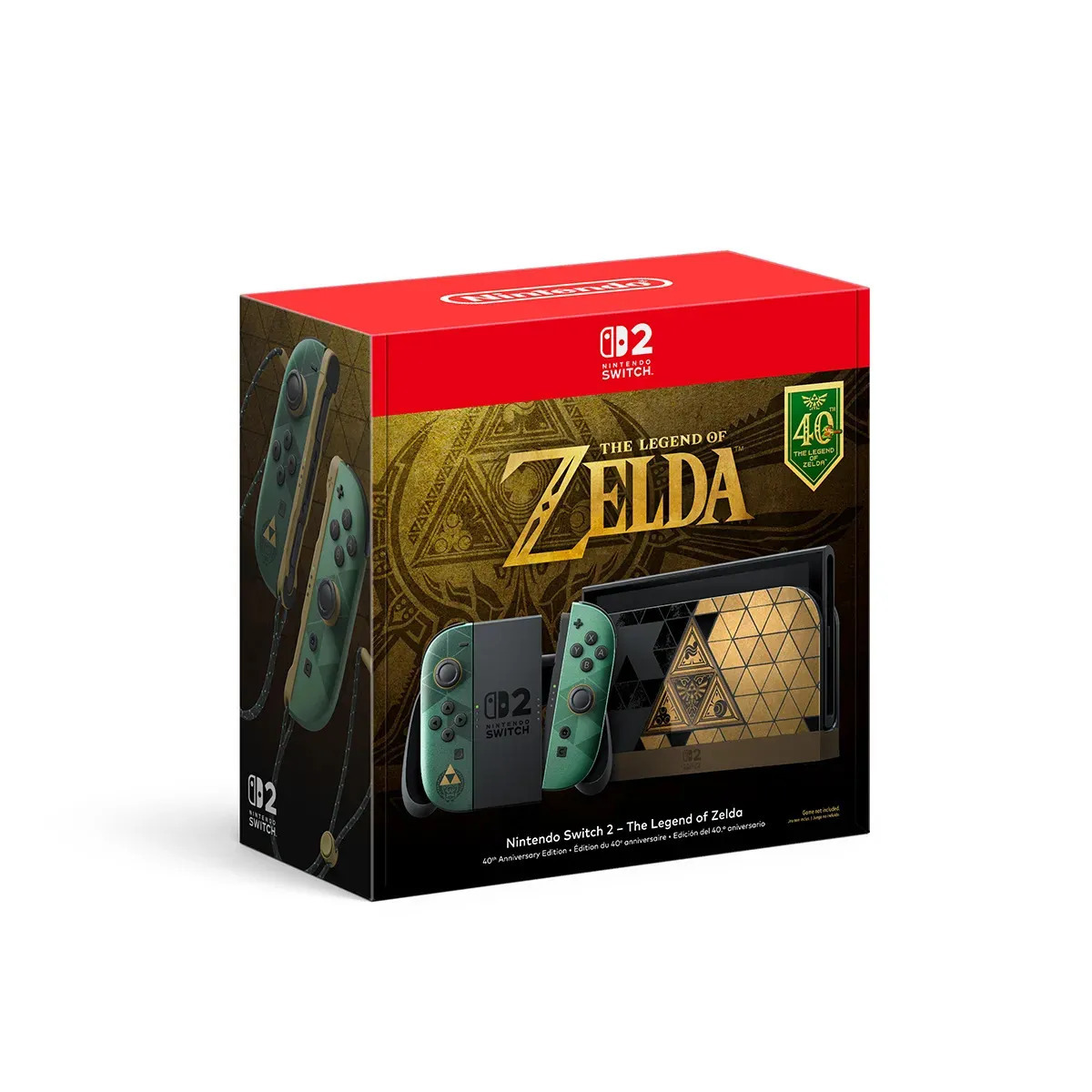 Consola Nintendo Switch 2 The Legend of Zelda 40 aniversario