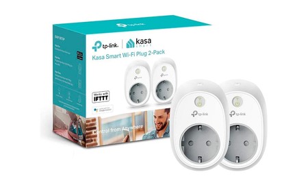 Tu hogar más inteligente, y tu factura de la luz bajo control con el pack de 2 enchufes TP-Link HS100, hoy en oferta flash, por 26,99 euros en Amazon