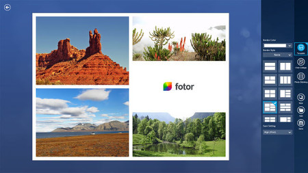 Fotor, Collage