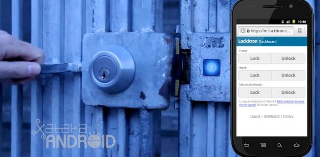 Lockitron sustituirá tus llaves por tu Android