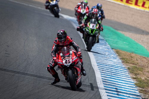 Scott Redding lidera el aplastante doblete de Ducati y Jonathan Rea se derrite en Jerez