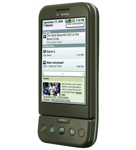Conoce el primer terminal Android: T-Mobile G1