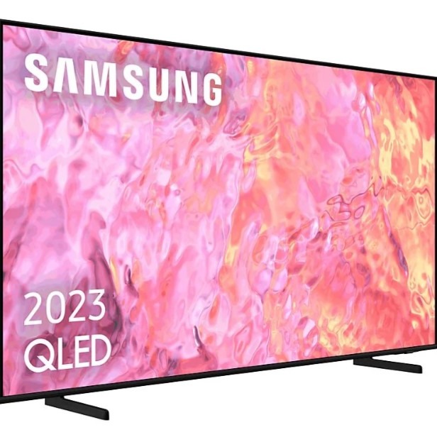 TV QLED 75" - Samsung TQ75Q64CAUXXC, UHD 4K, Quantum Processor Lite 4K, Smart TV, DVB-T2 (H.265), Negro