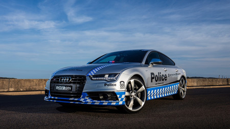 La policía australiana estrena un Audi S7 Sportback