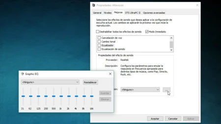 Ajusta a tu gusto el sonido de Windows: accede a su ecualizador