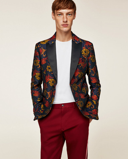 Resultado de imagen para trajes de flores hombre