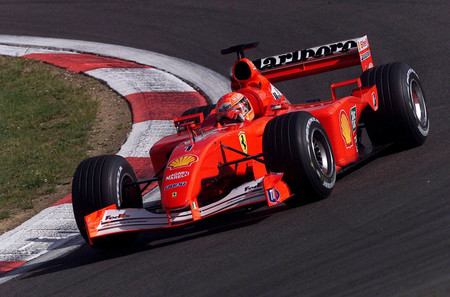 El Ferrari F2001 de Schumacher será subastado como pieza de arte