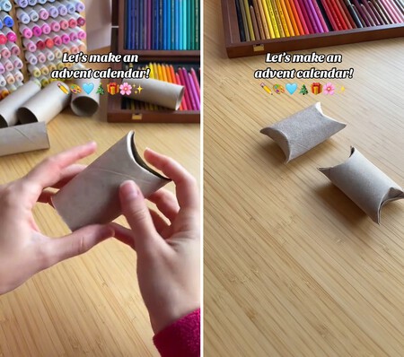 Calendario de adviento handmade