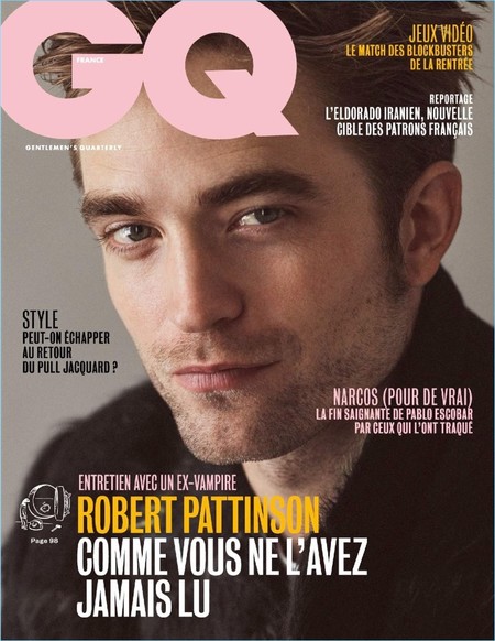 ¡Este chico no para! Robert Pattinson en la portada de GQ Francia