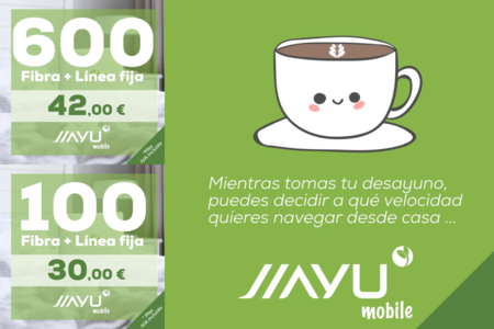 Jiayu Mobile estrena servicio de fibra simétrica desde 30 euros