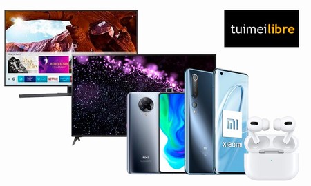 Superofertas en smartphones Xiaomi, auriculares Apple y smart TVs LG en tuimeilibre