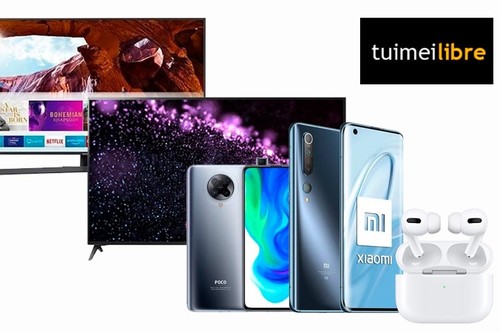 Superofertas en smartphones Xiaomi, auriculares Apple y smart TVs LG en tuimeilibre