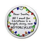 Felicitaciones navideñas moteras