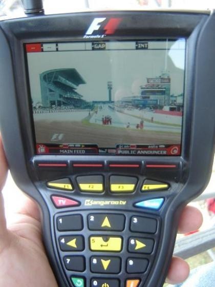 Prueba: Kangaroo TV en el GP de España