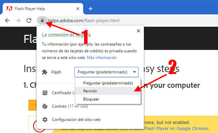 adobe flash player chrome