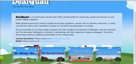DealQuad: descuentos para universitarios