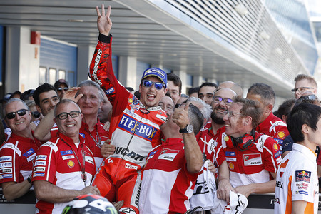 Ducati no impedirá que Jorge Lorenzo pruebe la Honda RC213V en los primeros IRTA de la pretemporada 2019
