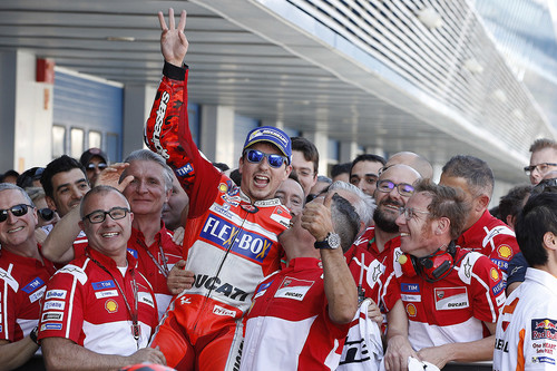 Ducati no impedirá que Jorge Lorenzo pruebe la Honda RC213V en los primeros IRTA de la pretemporada 2019 