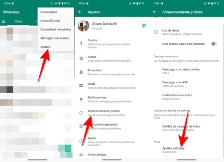 Whatsapp プロキシ 1