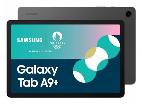 Samsung Galaxy Tab A9+ Tablet Android, 128 GB Almacenamiento, WiFi, Pantalla 11”, Sonido 3D, Gris (Versión Española)