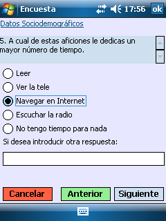 MultiEnquisas, encuestas con el móvil