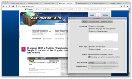 Chromium para Mac empieza a andar