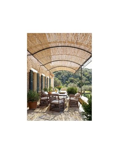 JARDIN202 - Cañizo Natural Bambufino | Cerramiento Ecológico para la Decoración de Jardín | 1x5m -
