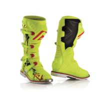 Acerbis X-PRO V, en amarillo flúor para pasar desapercibido 