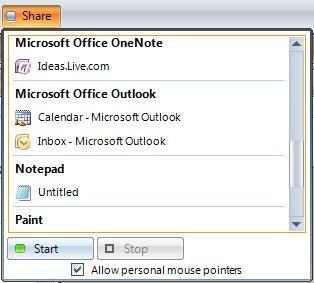 Microsoft SharedView, compartiendo el escritorio