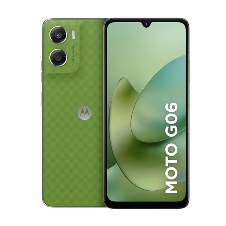 Smartphone Motorola Moto G06 - 128gb 12gb (4gb Ram + 8gb Ram Boost) E Camera 50mp Com Ai Bateria De 5200 Mah Tela 6.9
