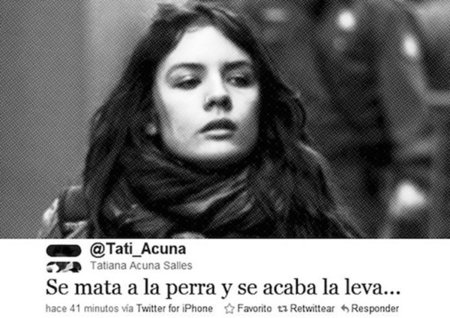 Cuando la amenaza de muerte, vía twitter, llega del Ministerio de Cultura