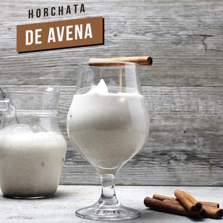 Horchata de avena. Receta de bebida en video