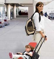 Ride-On Carry-On: una silla para niños en la maleta