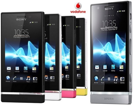 Precios Sony Xperia U y Sony Xperia P con Vodafone