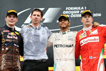 Polémica victoria de Lewis Hamilton en el Red Bull Ring