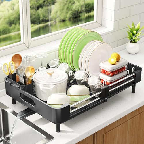 SAYZH Escurreplatos, Escurridor De Platos Extensible