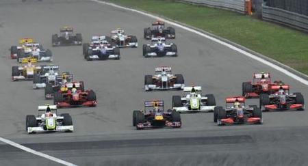 La espectacular salida del GP de Alemania