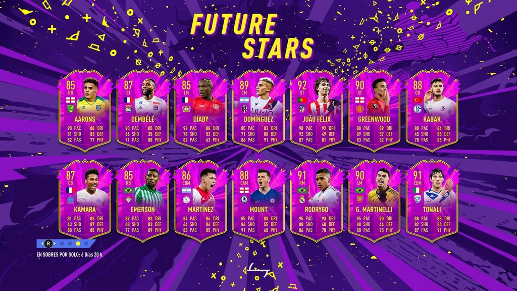 fifa 20 future stars