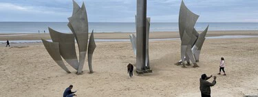Unos geólogos estudiaron la arena de una de las playas del Día D en Normandía. Descubrieron que el 4% aún es metralla
