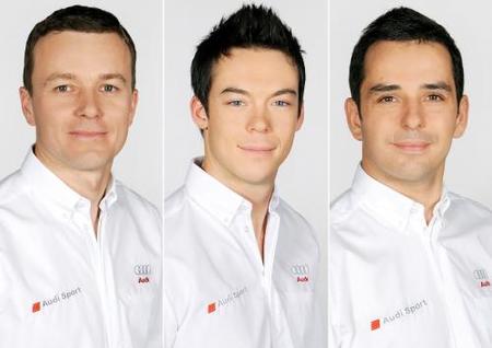 Audi presenta sus tres nuevos pilotos para Le Mans