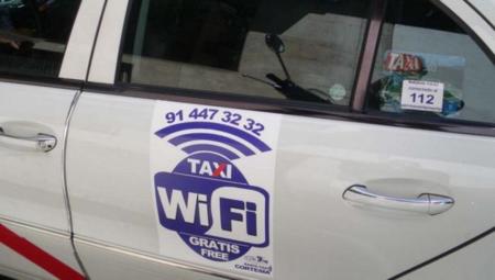 Las conexiones WiFi gratuitas se extienden por los taxis de Madrid