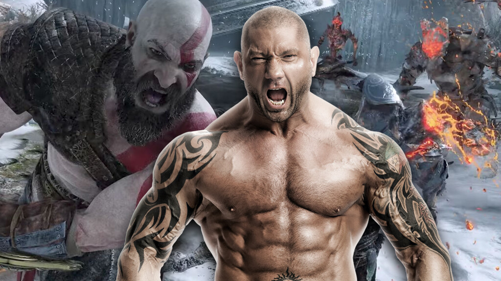 La bomba Batista ya está mutando en Kratos: así de mazado está Dave Bautista tras tres semanas de preparación espartana 