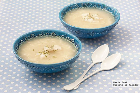 Sopa rápida de pescadilla. Receta